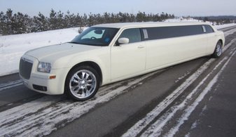 Свадебный лимузин Chrysler 300C № W3552, белый