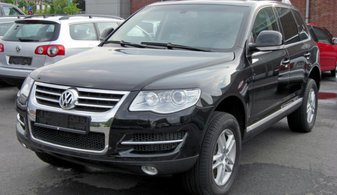 Машина на свадьбу Volkswagen Touareg № W3564, черный