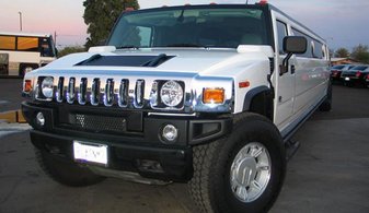Свадебный лимузин Hummer H2 Limousine № Л3582, белый