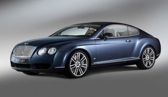 Машина на свадьбу Bentley Continental GT № У3605, синий