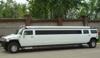 Свадебный лимузин Hummer H3 № Н3623, белый