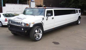 Свадебный лимузин Hummer H3 № Н3624, белый