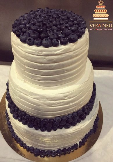 Свадебный торт Торт с ягодами (А118818) - Компания Арт-кондитерская Vera Neu