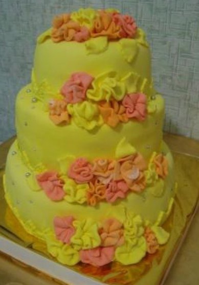 Торт на свадьбу C34893 - Компания CakeBakery