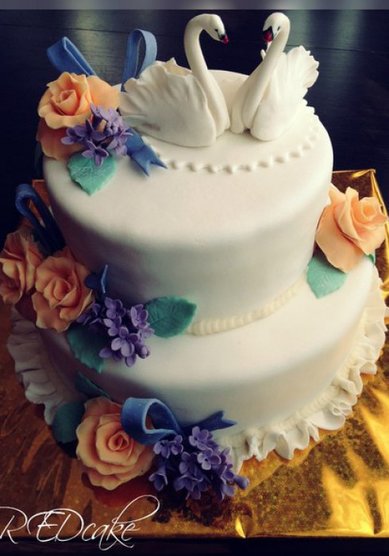 Свадебный торт R34906 - Компания REDcake
