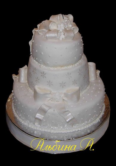 Торт на свадьбу М34913 - Компания Мармеладка