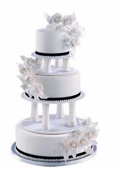 Торт на свадьбу С34927 - Компания Самобранка