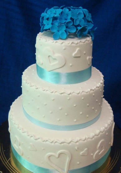 Торт на свадьбу торт с цветами (C47651) - Компания CakeBakery