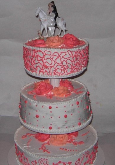Торт на свадьбу М50809 - Компания Мармеладка