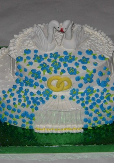 Торт на свадьбу М50819 - Компания Мармеладка