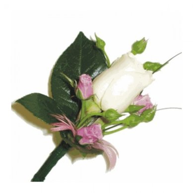 Бутоньерка Г4990 - Салон цветов Гринроза