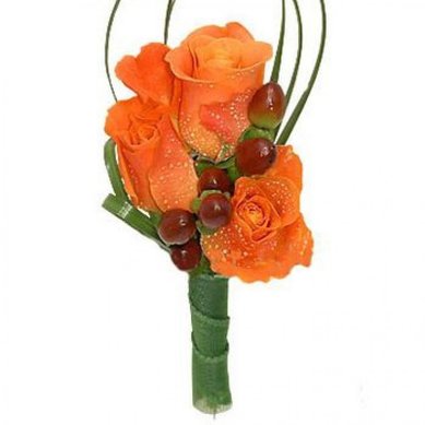 Бутоньерка Ш5040 - Салон цветов Шафали