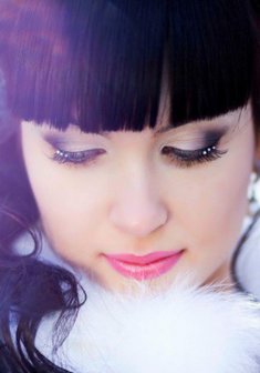 Cвадебная прическа Р14329 с распущенными волосами