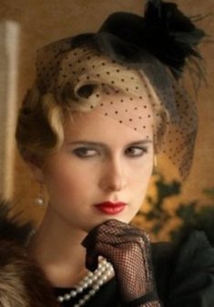 Cвадебная прическа С14349 с собранными волосами