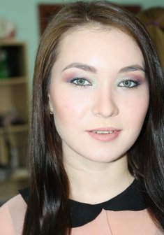 Cвадебная прическа Л14408 с распущенными волосами