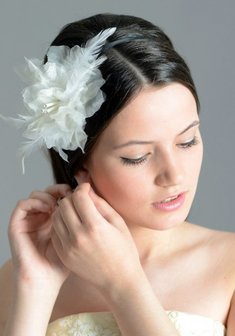 Cвадебная прическа А14501 с собранными волосами