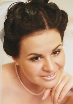 Cвадебная прическа А14511 с собранными волосами