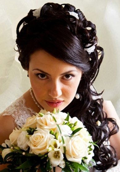 Прическа на свадьбу Р14324 - Стилист-визажист Регина Зарипова