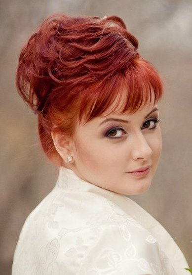 Прическа на свадьбу Л14344 - Стилист-визажист Лия Ли