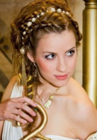 Прическа на свадьбу С14350 - Стилист-визажист Светлана Санникова