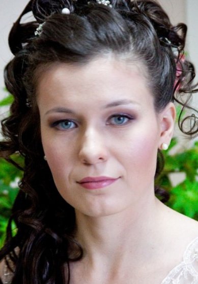 Свадебная прическа С14353 - Стилист-визажист Светлана Санникова