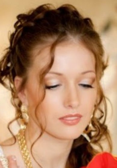 Прическа на свадьбу С14358 - Стилист-визажист Светлана Санникова