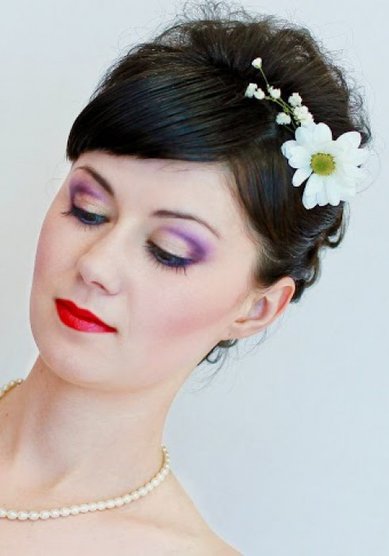 Свадебная прическа Л14405 - Стилист-визажист Лариса Галина