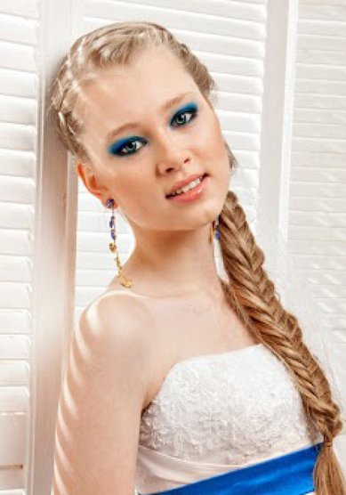 Свадебная прическа С14443 - Стилист-визажист Софья Рубцова
