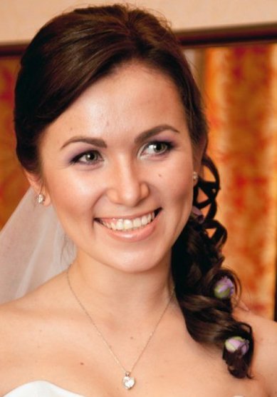 Свадебная прическа А14495 - Стилист-визажист Айсылу Халисова