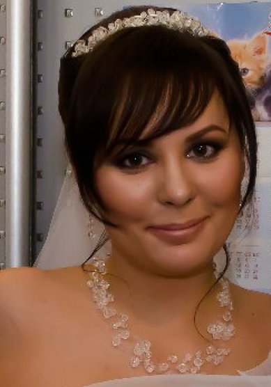 Прическа на свадьбу А14512 - Стилист-визажист Айгуль Хамитова