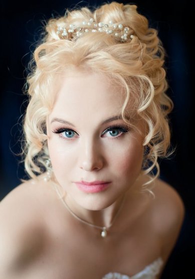 Свадебная прическа Т14527 - Стилист-визажист Татьяна Агулина