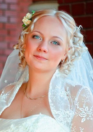 Свадебная прическа Т14531 - Стилист-визажист Татьяна Агулина