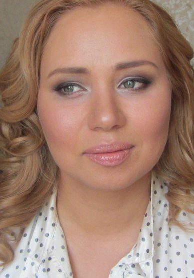 Свадебная прическа А15789 - Стилист-визажист Айгуль Хамитова