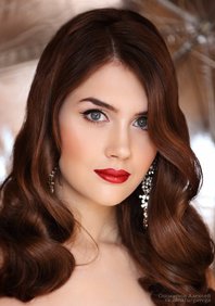 Свадебный макияж Макияж с акцентом на губы (С18083)