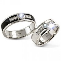 Обручальные кольца ФАРОС | ФАРОС-S3189 из белого золота, гладкие