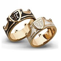 Обручальные кольца ЛИОН | ЛИОН-S3199 комбинированные, гладкие