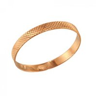 Обручальное кольцо Б3309 из красного золота, фигурное