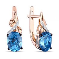 Серьги E2607-1982855CB-R17-М7957