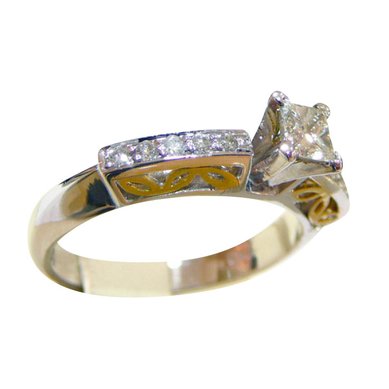 Помолвочное кольцо М3187 - Ювелирный салон Милорд