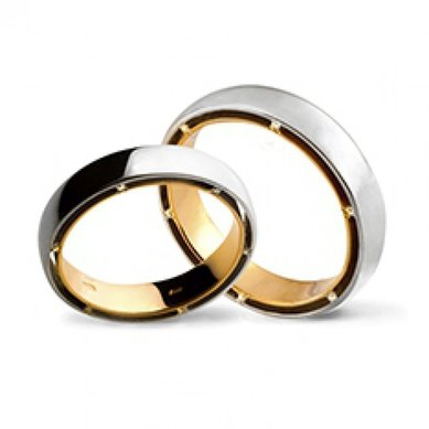 Обручальные кольца ПАРИЖ | ПАРИЖ-S3211 - Ювелирный салон SHULGA в Уфе