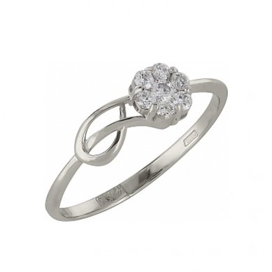 Помолвочное кольцо 100027-М3257 - Ювелирный салон Магия золота в Уфе