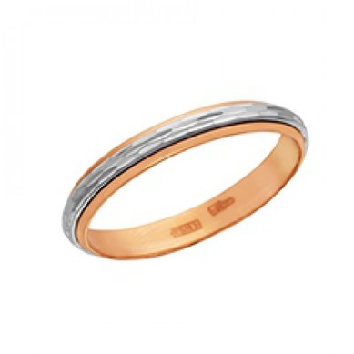 Обручальное кольцо Б3305 - Ювелирный салон Бронницкий Ювелир в Уфе