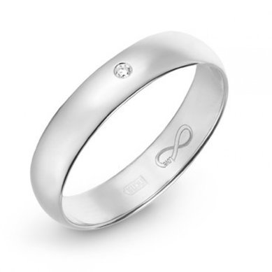 Обручальное кольцо R01-WED-00028-М7916 - Ювелирный бренд Московский ювелирный завод