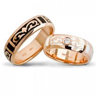 Обручальное кольцо РУССКИЙ СТИЛЬ | РУССКИЙ СТИЛЬ-S3206