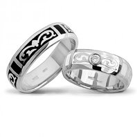 Обручальное кольцо РУССКИЙ СТИЛЬ | РУССКИЙ СТИЛЬ-S3207