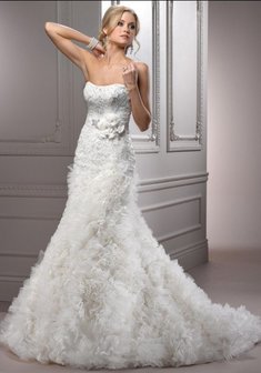 Свадебное платье 0041-Н28885. Силуэт Русалка (Рыбка), длинное со шлейфом.