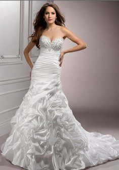 Свадебное платье 0035-Н28888. Силуэт Русалка (Рыбка), длинное со шлейфом.