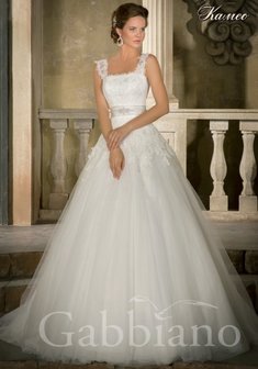 Свадебное платье Камео-B36799. С пышной юбкой, длинное со шлейфом.