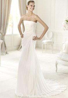 Свадебное платье URKE-А39251. Силуэт Русалка (Рыбка), длинное со шлейфом.