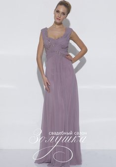 Вечернее платье А44225. В греческом стиле, длинное без шлейфа.